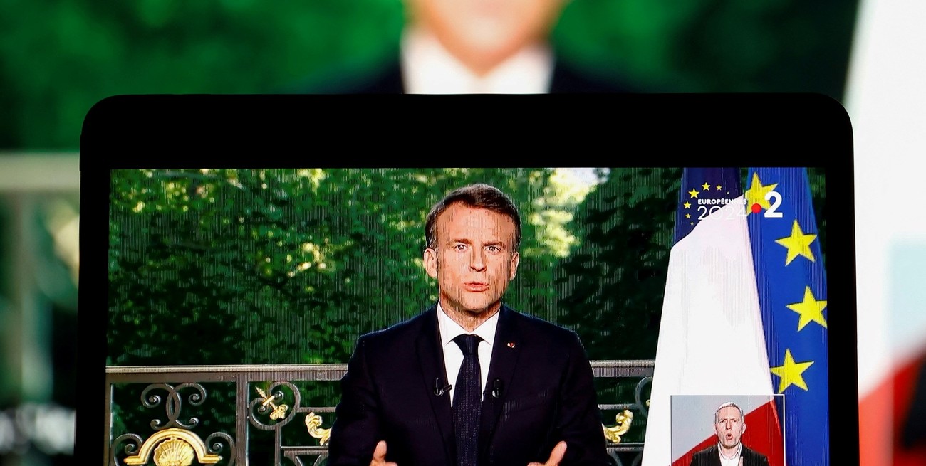 Macron convocó a elecciones legislativas,  tras la victoria de la ultraderecha en Francia
