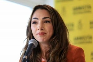 La actriz expresó sus sensaciones tras conocer la noticia de lo sucedido en Brasil con Juan Darthes. Crédito: Amnistía Internacional.