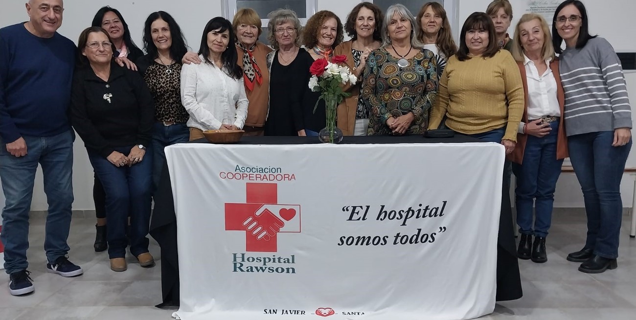 María Riera, es la nueva presidente de la cooperadora del Hospital Rawson