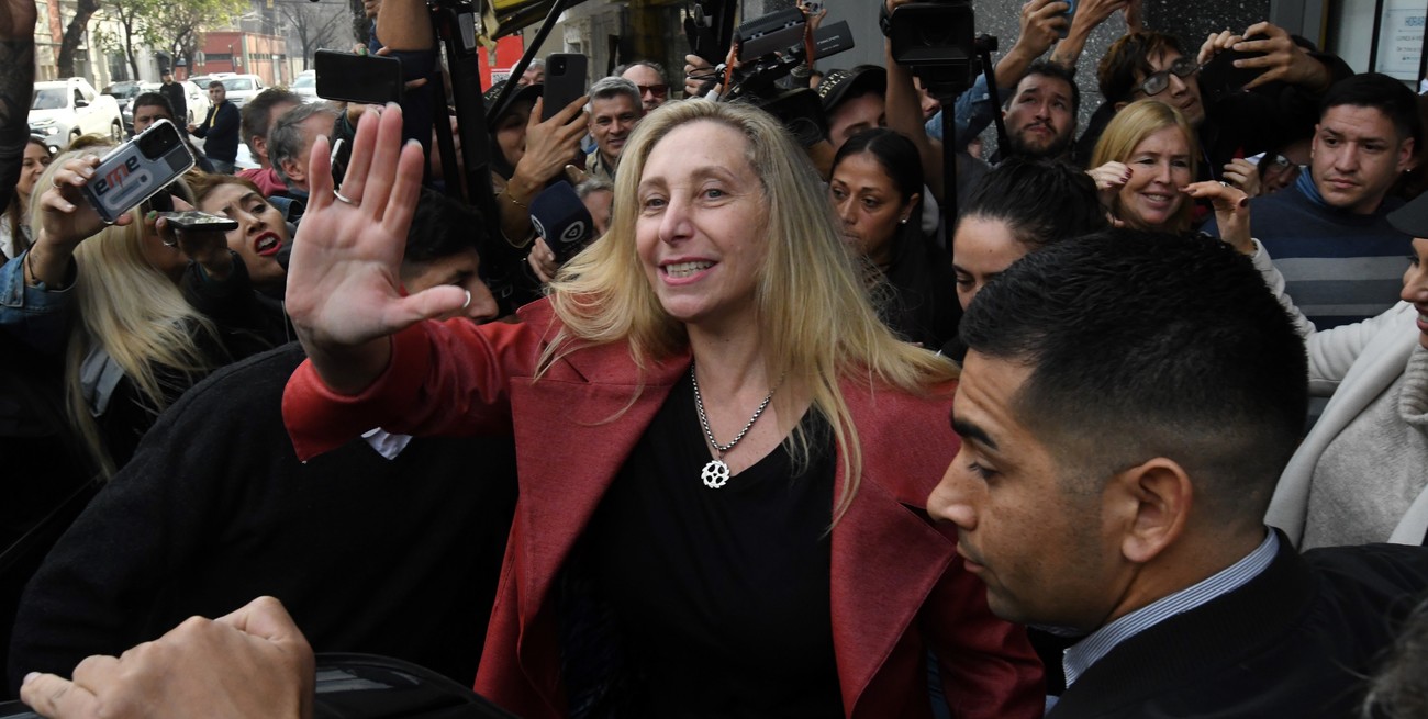 Karina Milei y Martín Menem en Santa Fe por el armado del partido