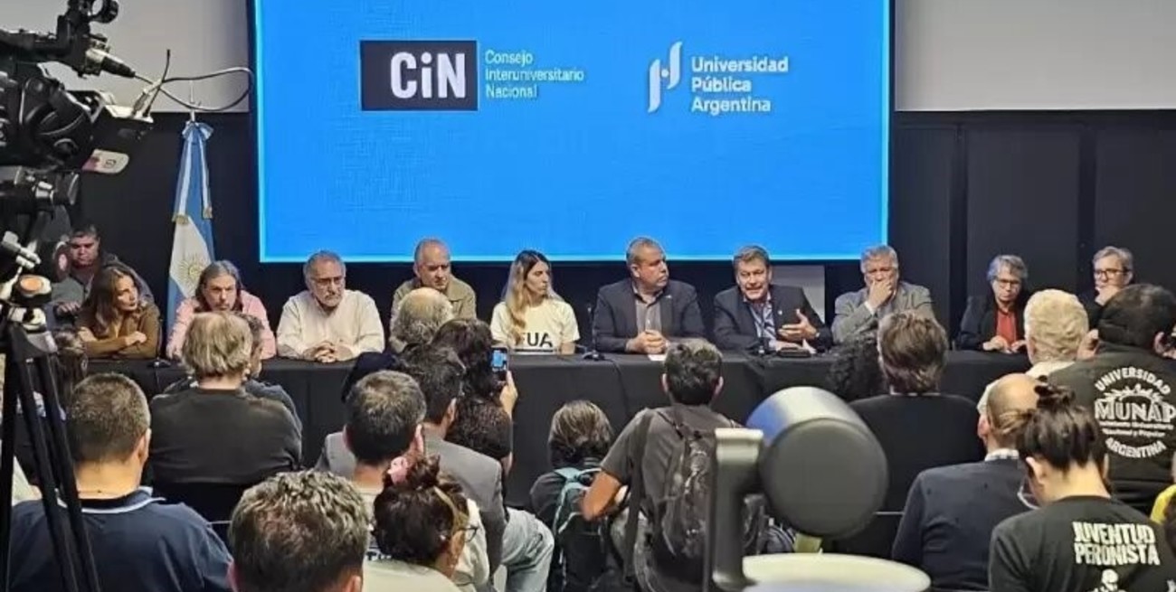 Rectores respaldaron el reclamo docente y piden a Nación medidas "urgentes" para aumentar salarios