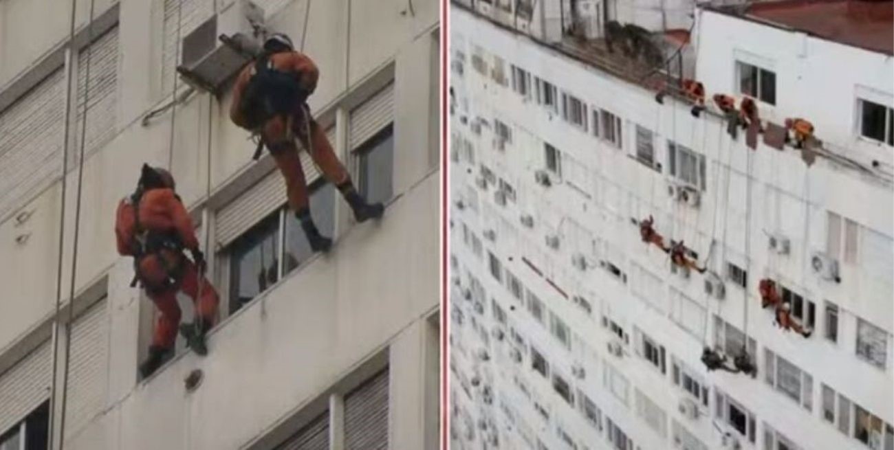 Mega operativo en Caballito por una pareja atrincherada en un edificio