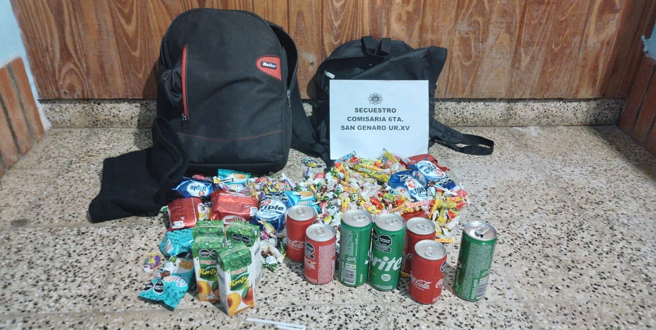 En San Genaro tres jóvenes entraron a robar a la cantina de su propia escuela