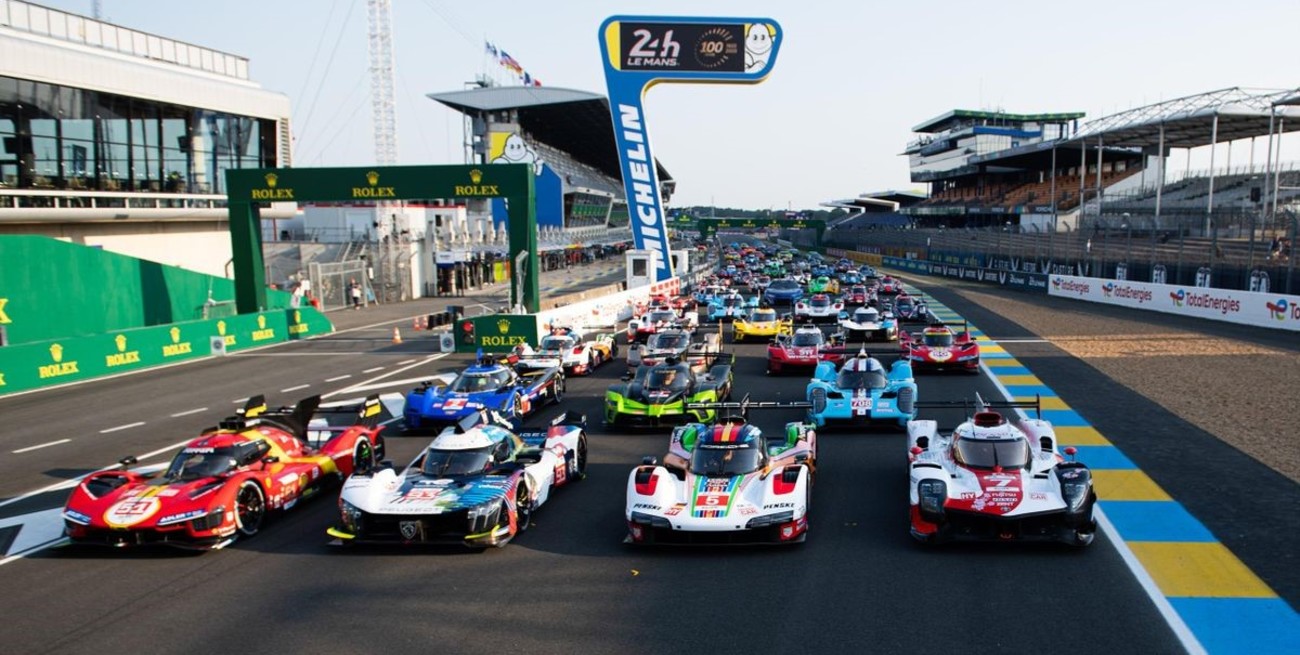 Con dos argentinos en pista, se largaron las 24hs de Le Mans