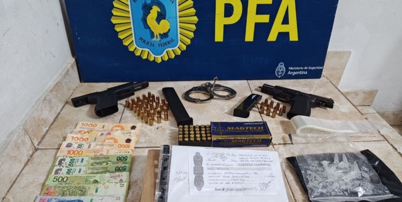 Cayeron los "Alta Gama": PFA detuvo a una banda narco de ex presidiarios