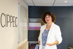 La entrevistada habló de un Estado "grande" pero "sin fuerza".