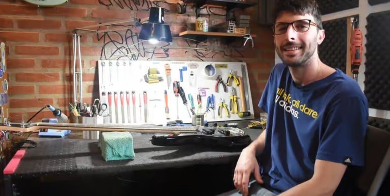 Joaquín Rossi, un guardián de la luthería en Wheelwright

