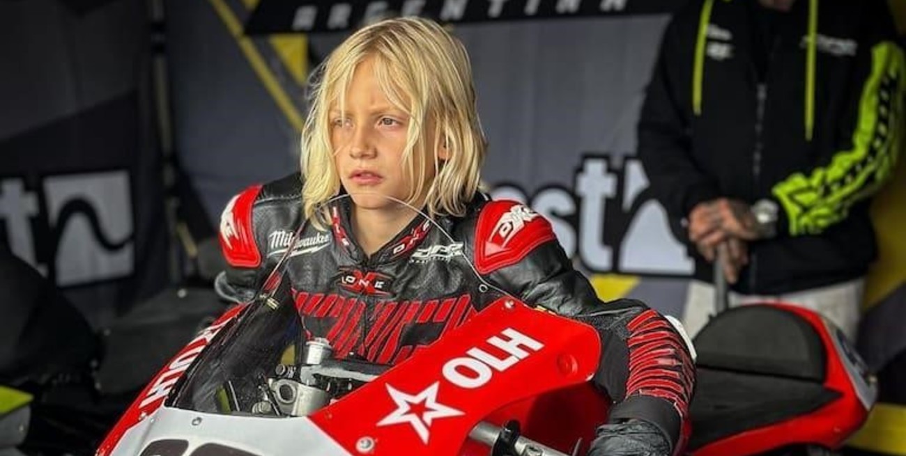 Se accidentó en Brasil un motociclista rosarino de 9 años: está internado en terapia intensiva