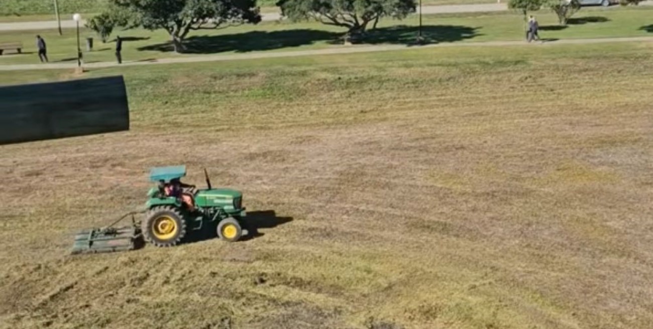 Realizan obras de mejoras y puesta en valor del Circuito Aeróbico en Humboldt