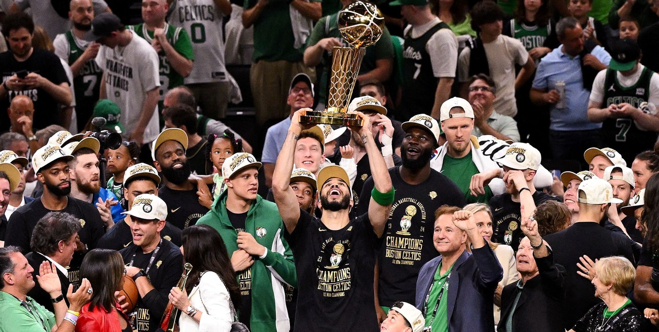 Boston Celtics le ganaron a Dallas Mavericks y llegaron a los 18 anillos de la NBA