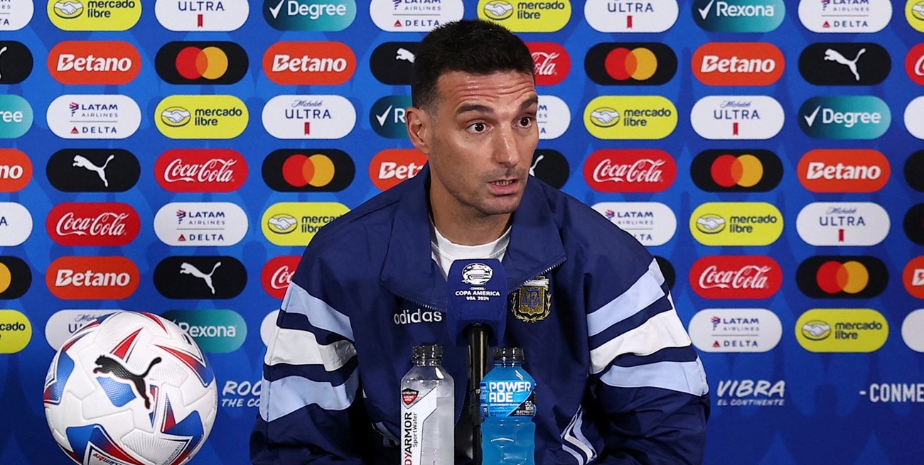Scaloni no confirmó el equipo para el debut de Argentina en la Copa América pero despejó dudas