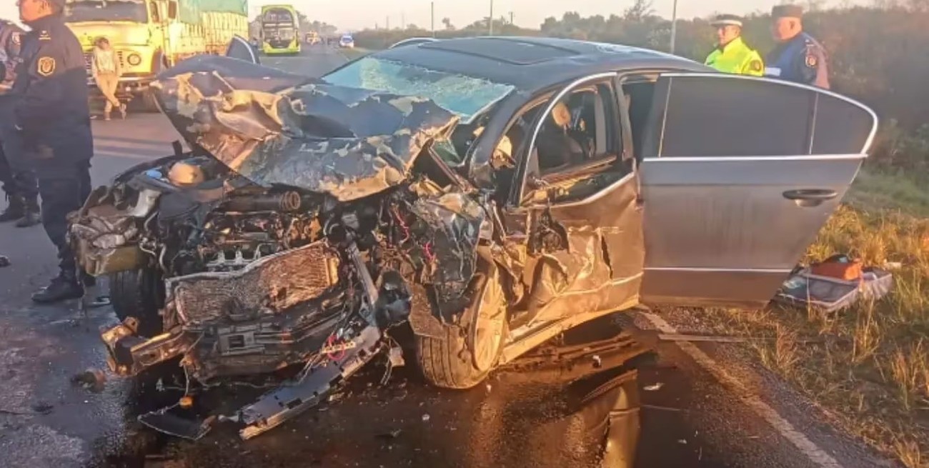 Un impresionante accidente dejó un saldo de 4 muertos en Entre Ríos