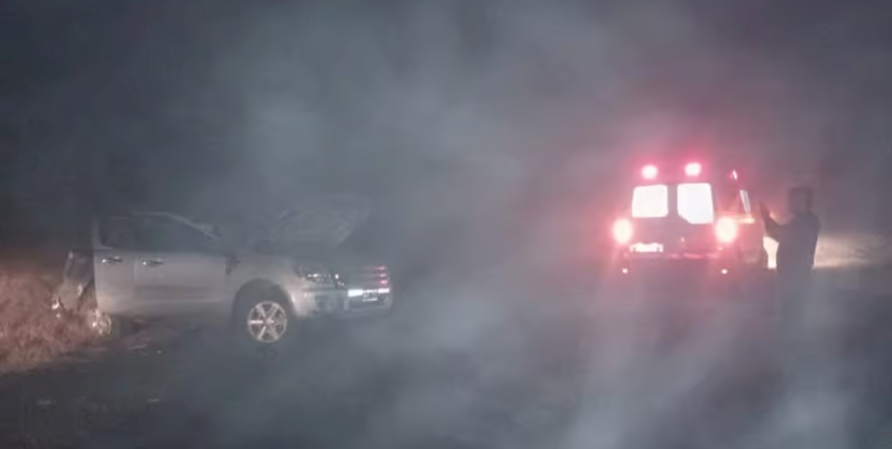 Murió un hombre tras un choque sobre la Ruta 8 en Wheelwright