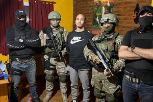 El jefe de los sicarios de la banda del narco rosarino Esteban Lindo Alvarado.