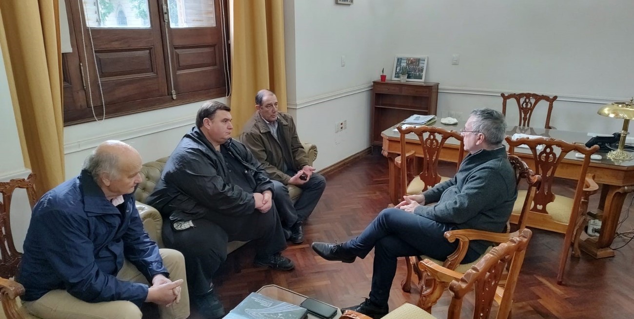 Perotti se reunió con el subsecretario de Planificación Estratégica, por el proyecto de "Ruta Segura"