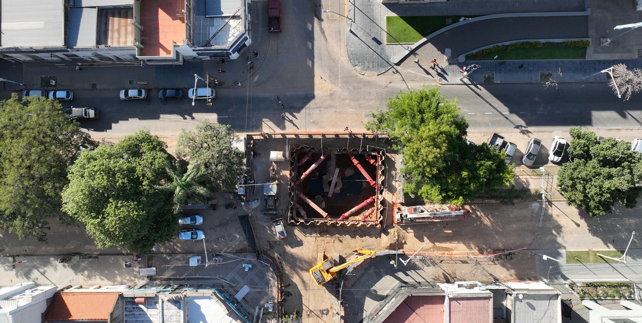 Zona socavón de bulevar: habilitan la circulación hacia la Recoleta de Santa Fe