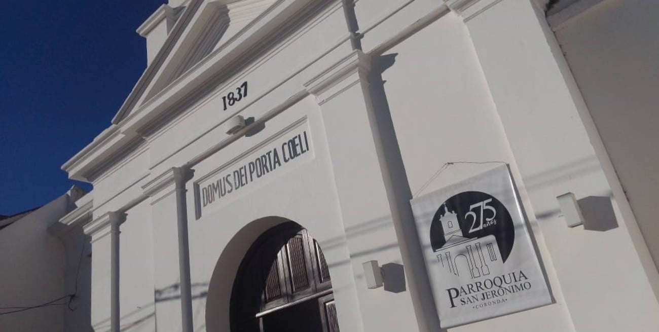 La Iglesia corondina celebra sus 275 años de historia fundacional