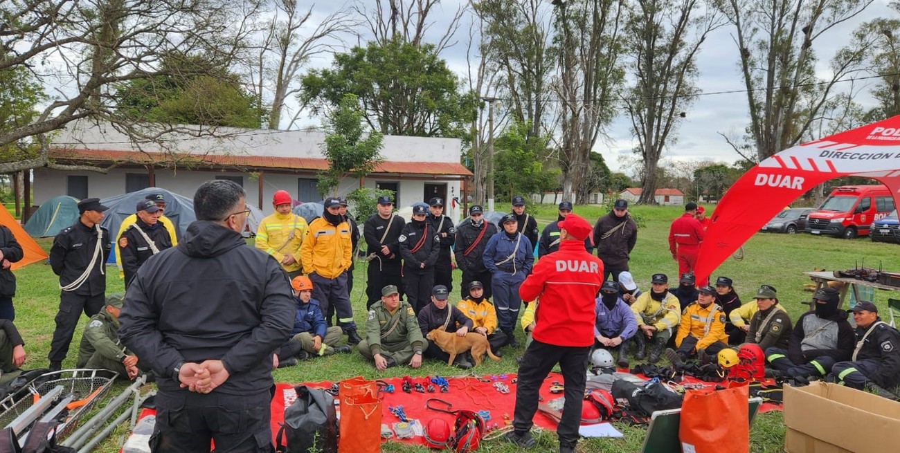 Capacitan a bomberos voluntarios del norte santafesino