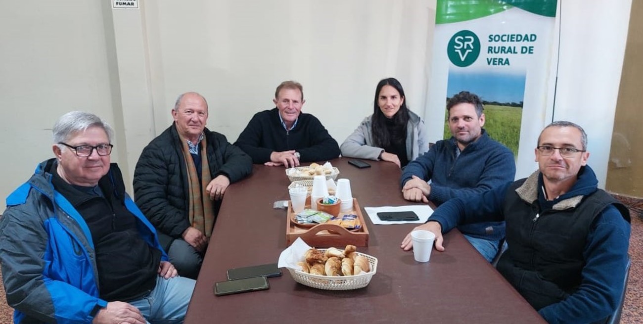 Carlos Castagnani recorrió Vera y se reunió con productores