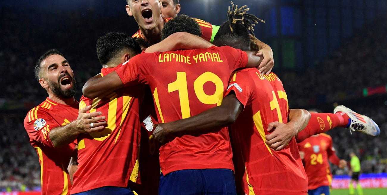 España goleó a Georgia y se medirá con Alemania en cuartos