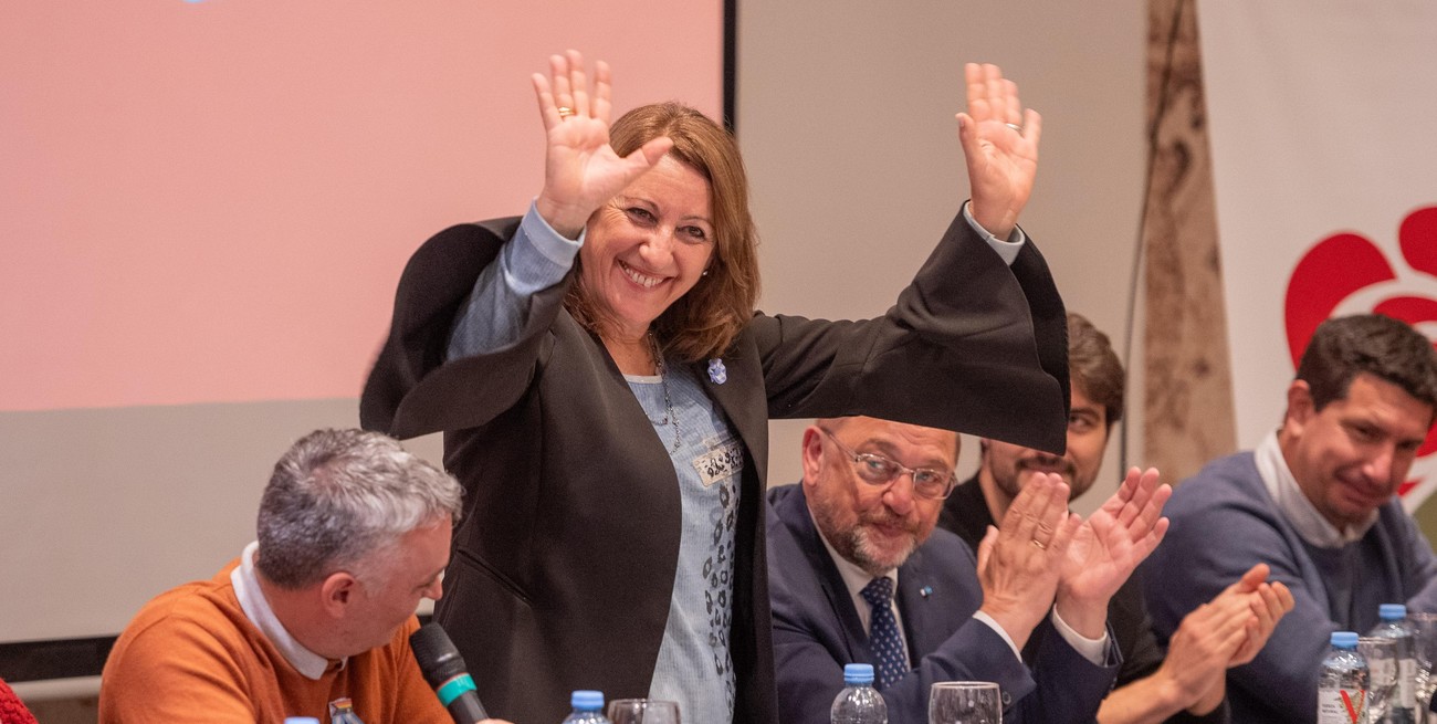 Fein con apoyo germano y santafesino