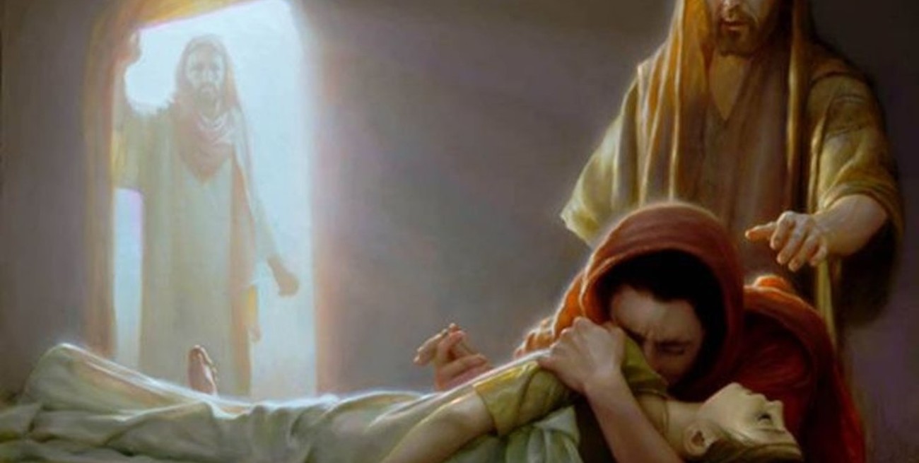 "Mi hijita se está muriendo, ven a imponerle las manos, para que se sane y viva"