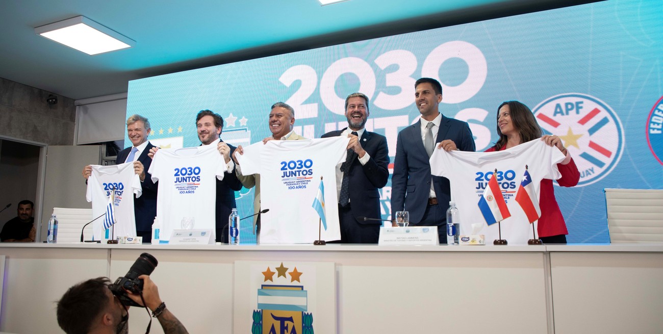 Mundial de 2030: tres partidos en
Sudamérica; ¿se gestionarán más?