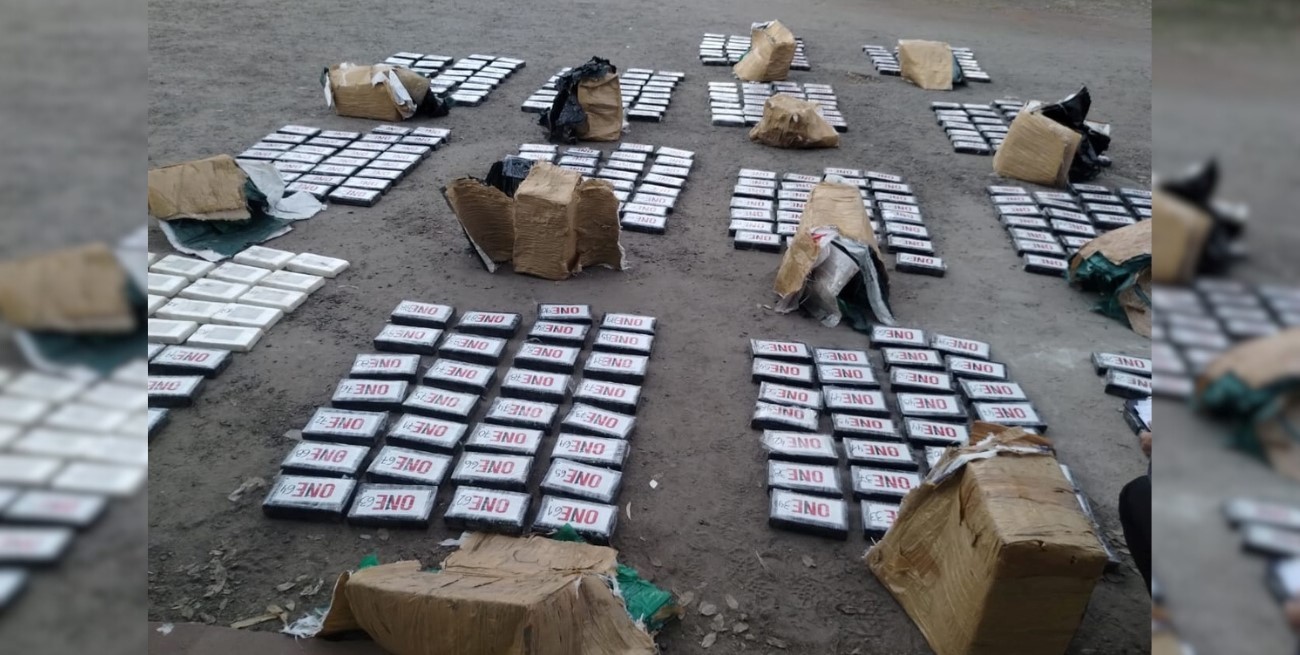 San Justo: detienen a dos hombres con casi media tonelada de cocaína