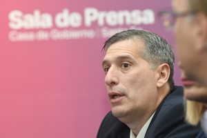 Olivares, responsable del ministerio de Economía de Santa Fe.