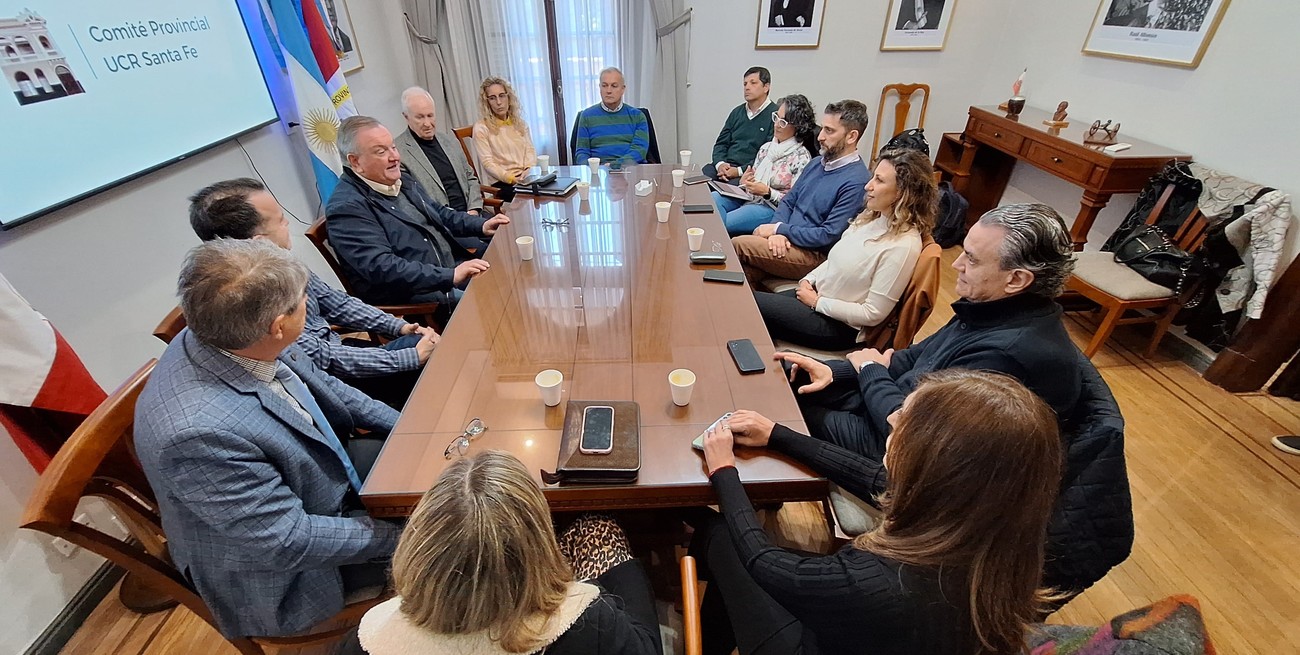 Reunión entre UCR y PS