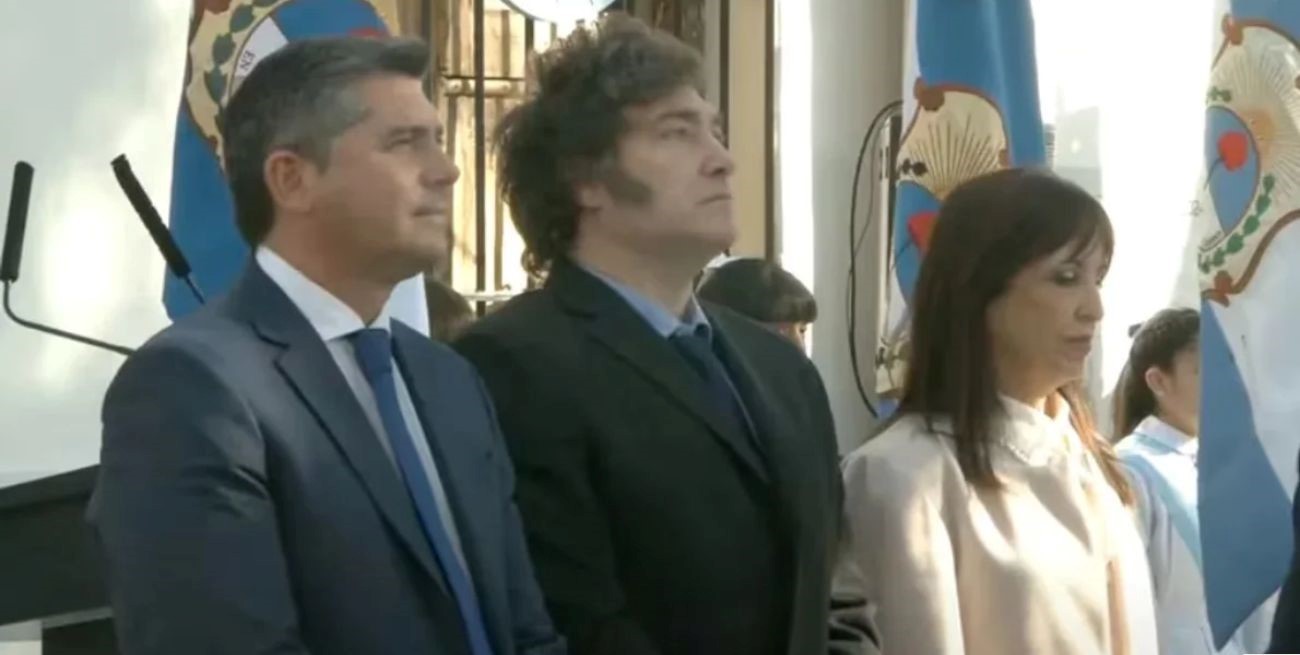 Detienen a un hombre armado cerca del evento político de Milei en San Juan