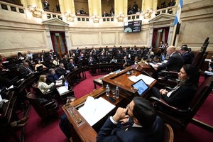 La sesión especial en el Senado de la Nación, convocada originalmente para tratar ascensos de militares y pliegos de diplomáticos de carrera.