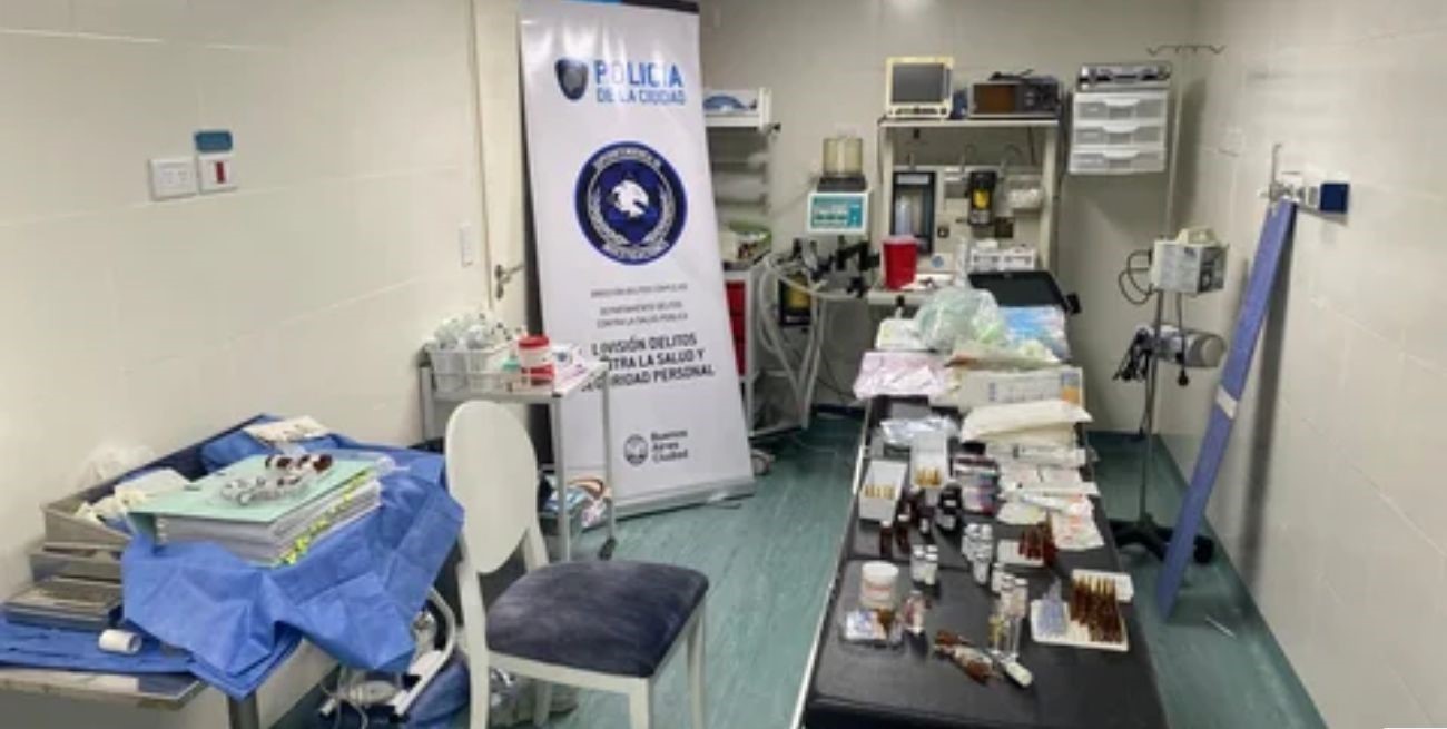 Centro de belleza clausurado en Buenos Aires por tener un quirófano ilegal y medicamentos vencidos