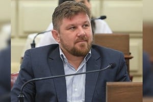 El intendente de Sunchales, Pablo Pinotti.

