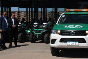 “Se le da un lugar de dignidad y jerarquía a la Guardia de Seguridad Institucional que hoy no contaba con un lugar físico”, valoró Sebastián Mastropaolo, secretario de Gobierno, Control y Seguridad Ciudadana. Foto: Flavio Raina