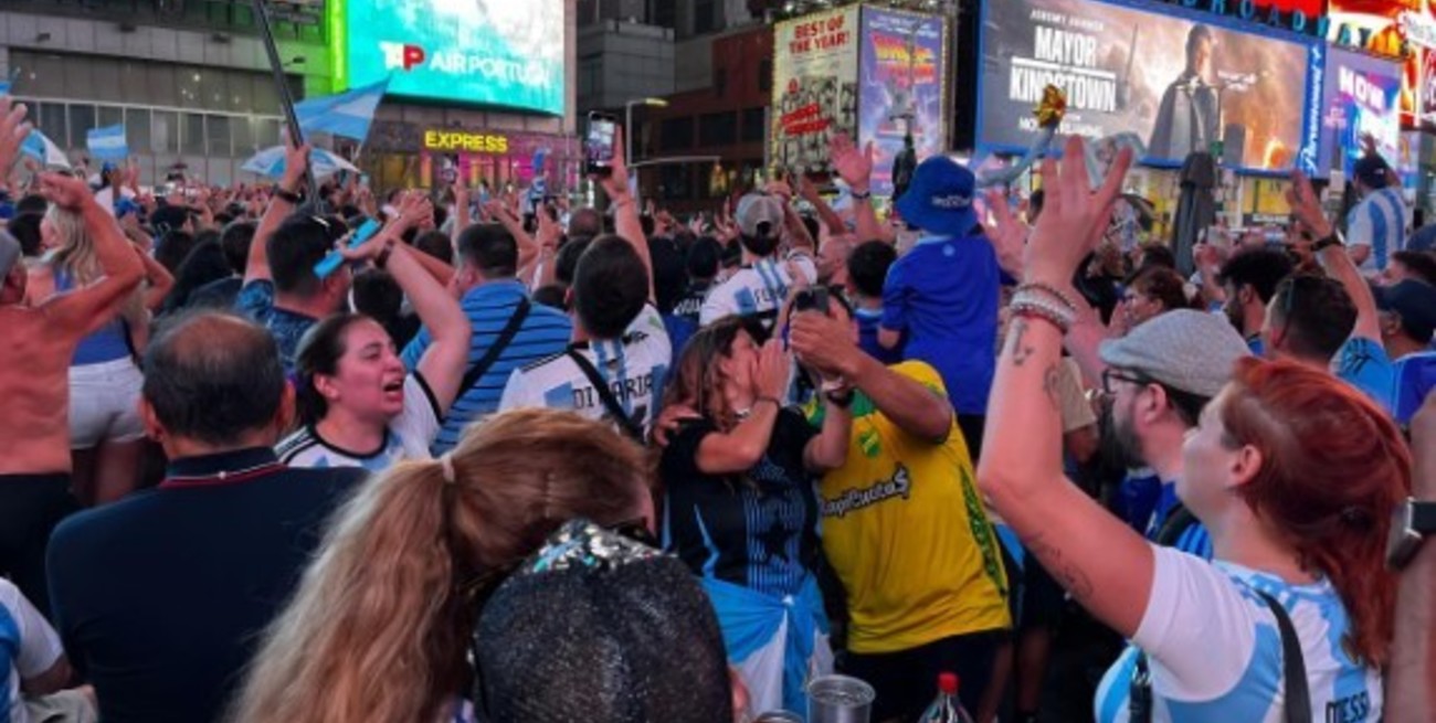 Video: nuevo banderazo argentino en Manhattan
