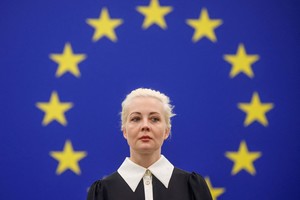 Yulia Navalnaya. Crédito: Johanna Geron/Reuters