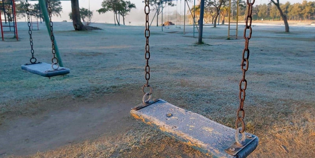 Santa Fe helada: postales del frío extremo en la ciudad