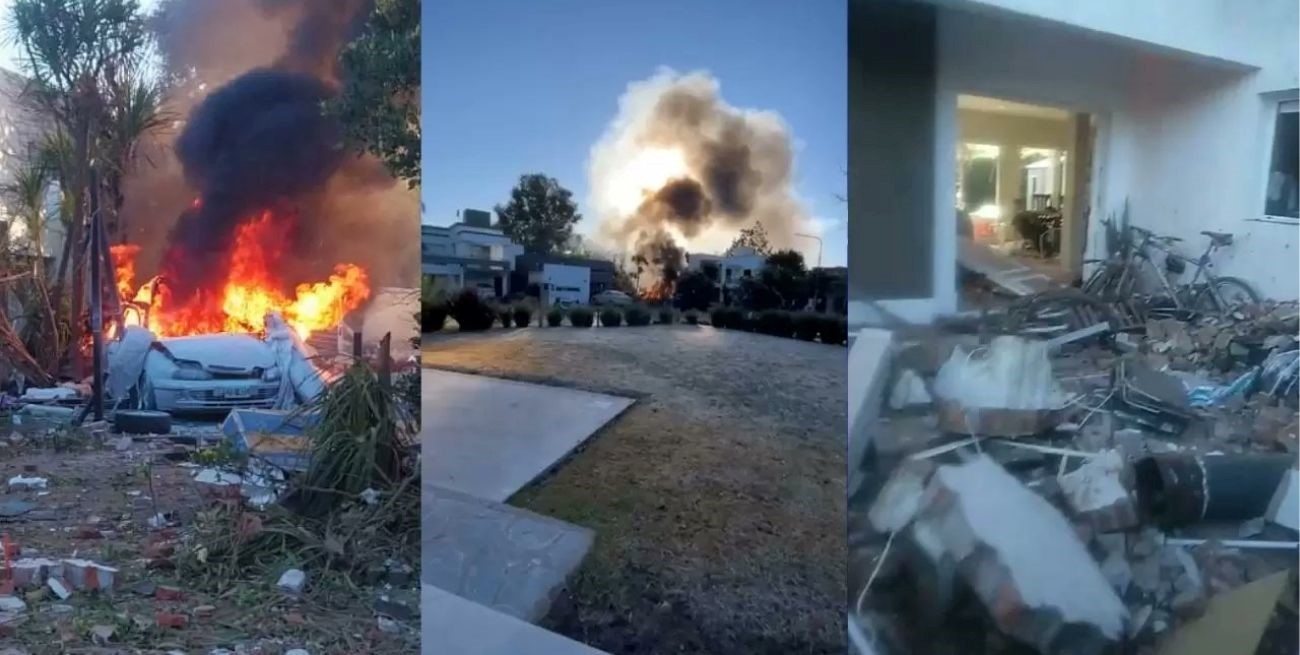 Explotó una casa en un country de Chascomús