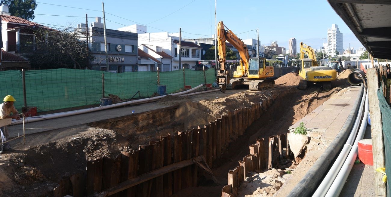 El socavón de Unión está en el tramo final de la reparación del circuito hidráulico