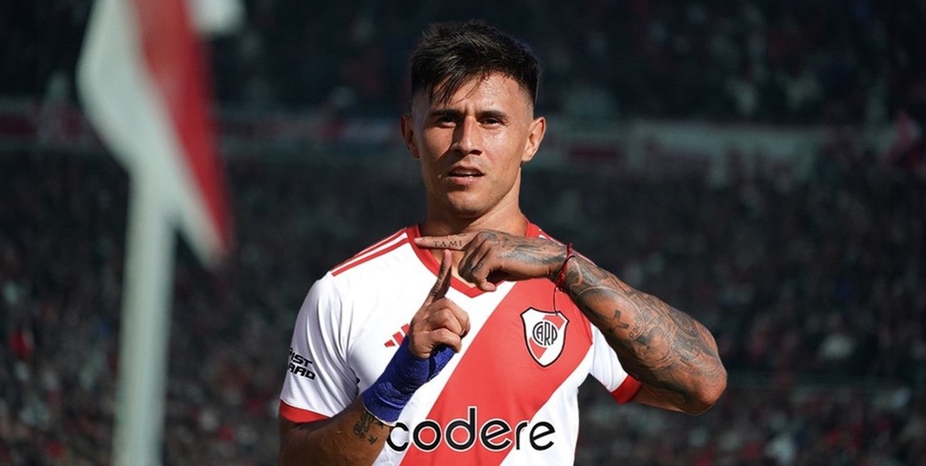 River anunció la compra de Adam Bareiro