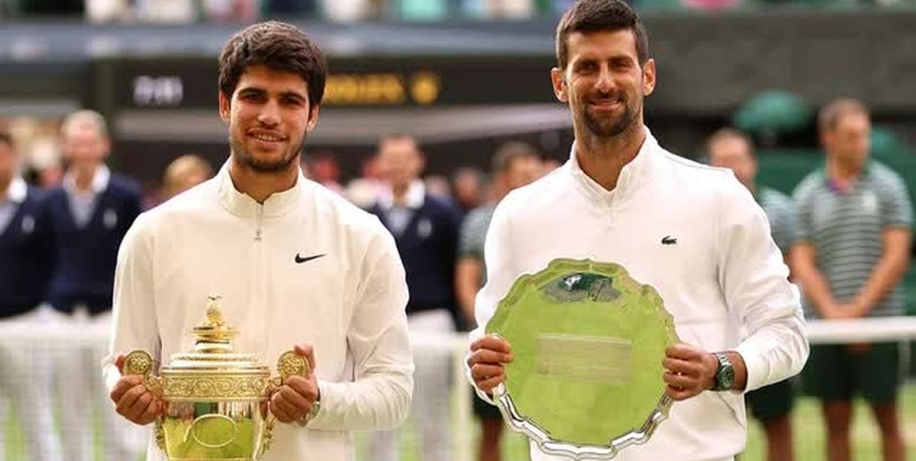 Novak Djokovic y Carlos Alcaraz protagonizarán de nuevo la final de Wimbledon