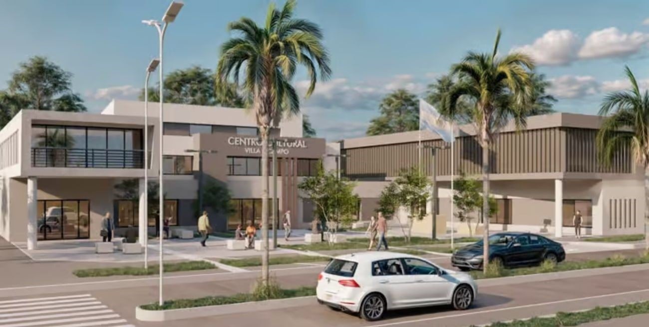 Comenzó la construcción del Centro Cultural Educativo de Villa Ocampo