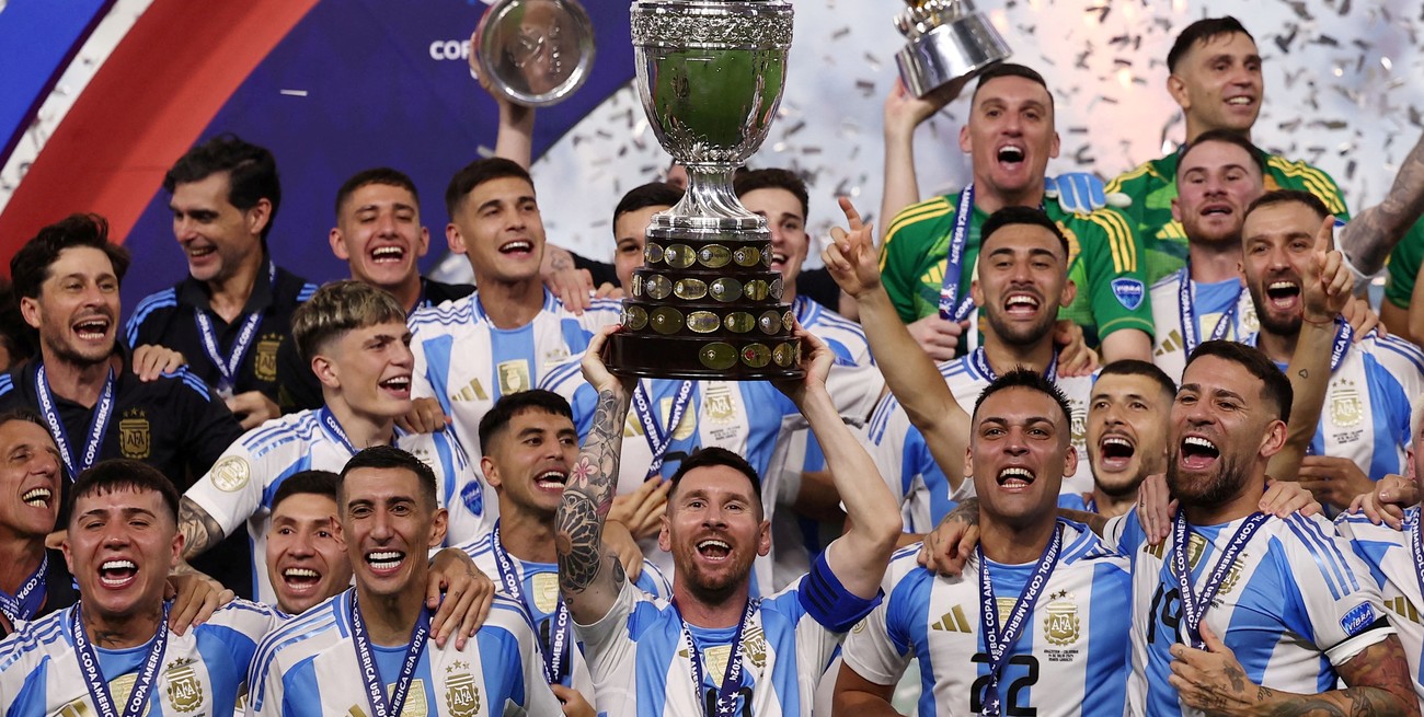 Argentina campeón: una frase que se repite, se disfruta y ya es costumbre