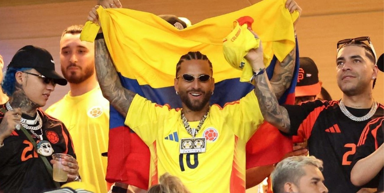 Video: Maluma protagonizó una pelea con los hinchas argentinos