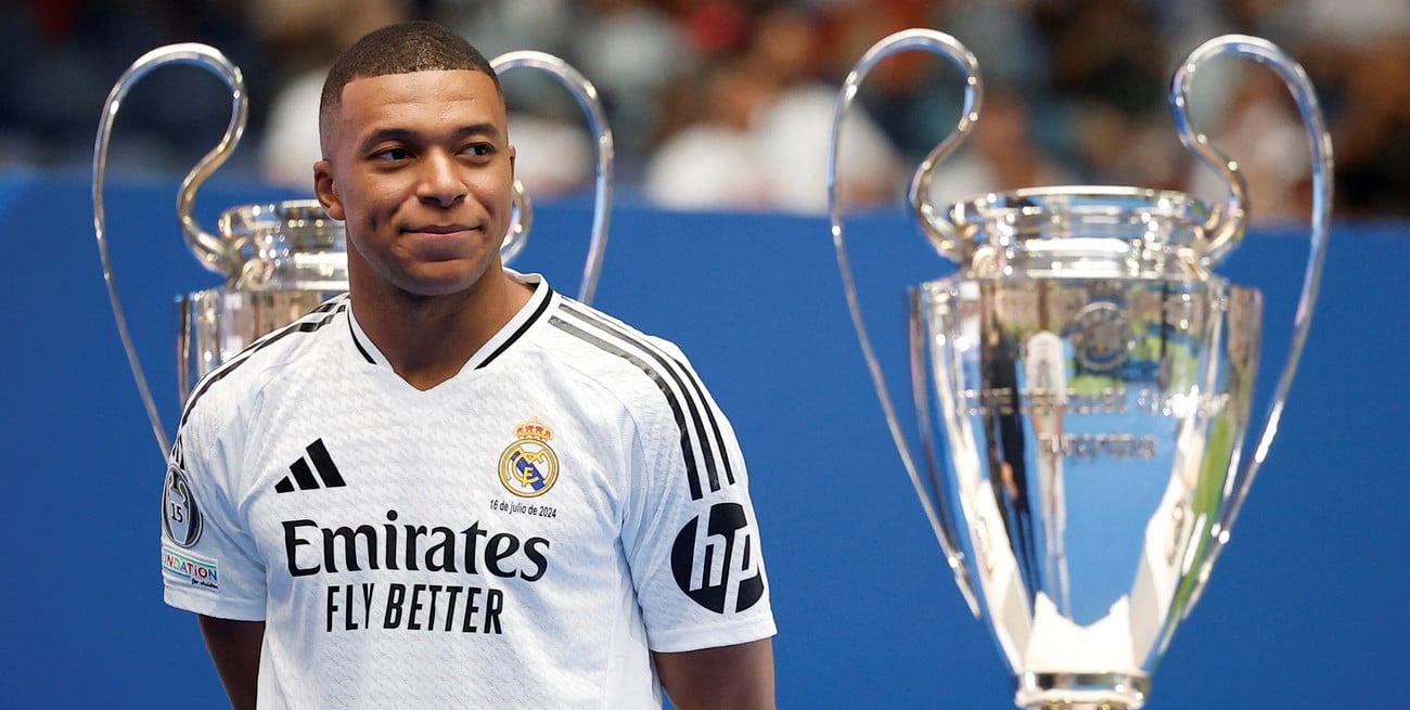 Kylian Mbappe fue presentado como nuevo refuerzo del Real Madrid