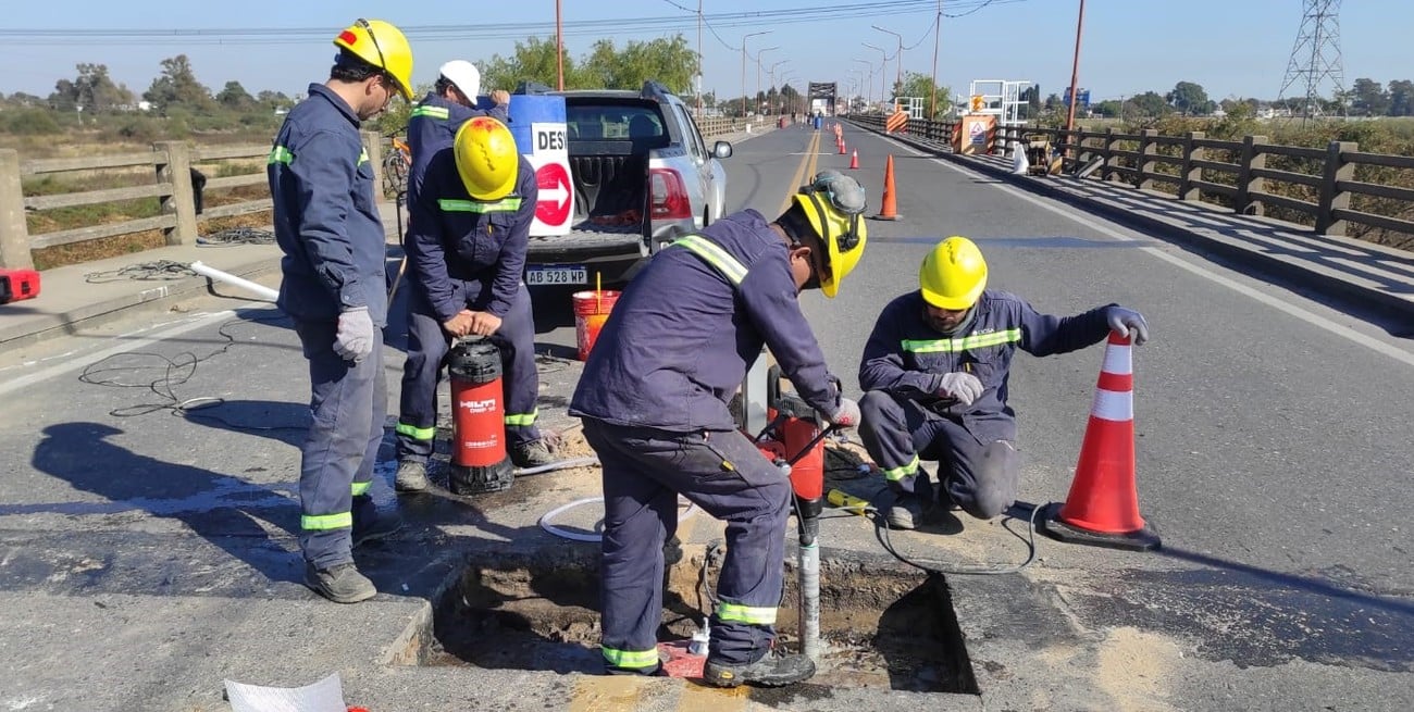 Puente Carretero: se levantó la restricción de tránsito y vuelven a circular los vehículos habilitados