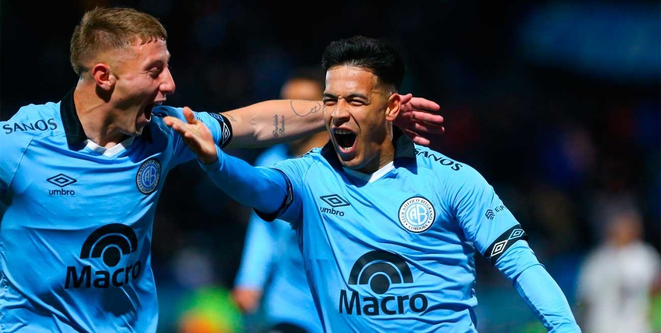Belgrano superó a Riestra con un debut a puro gol de "Uvita" Fernández