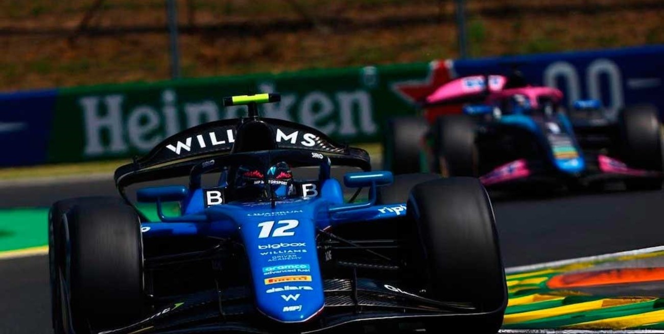 Buena actuación de Colapinto en el sprint del GP de Hungría