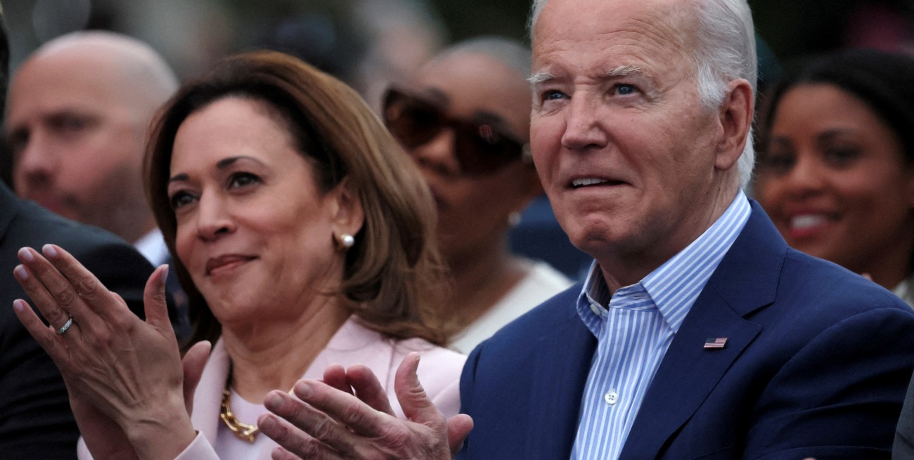 Tras su renuncia, Joe Biden expresó su apoyo a Kamala Harris para que sea la candidata